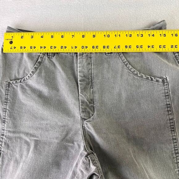 Patagonia Jeans Womens 16 Gray Denim Vintage High Rise - Picture 12 of 16